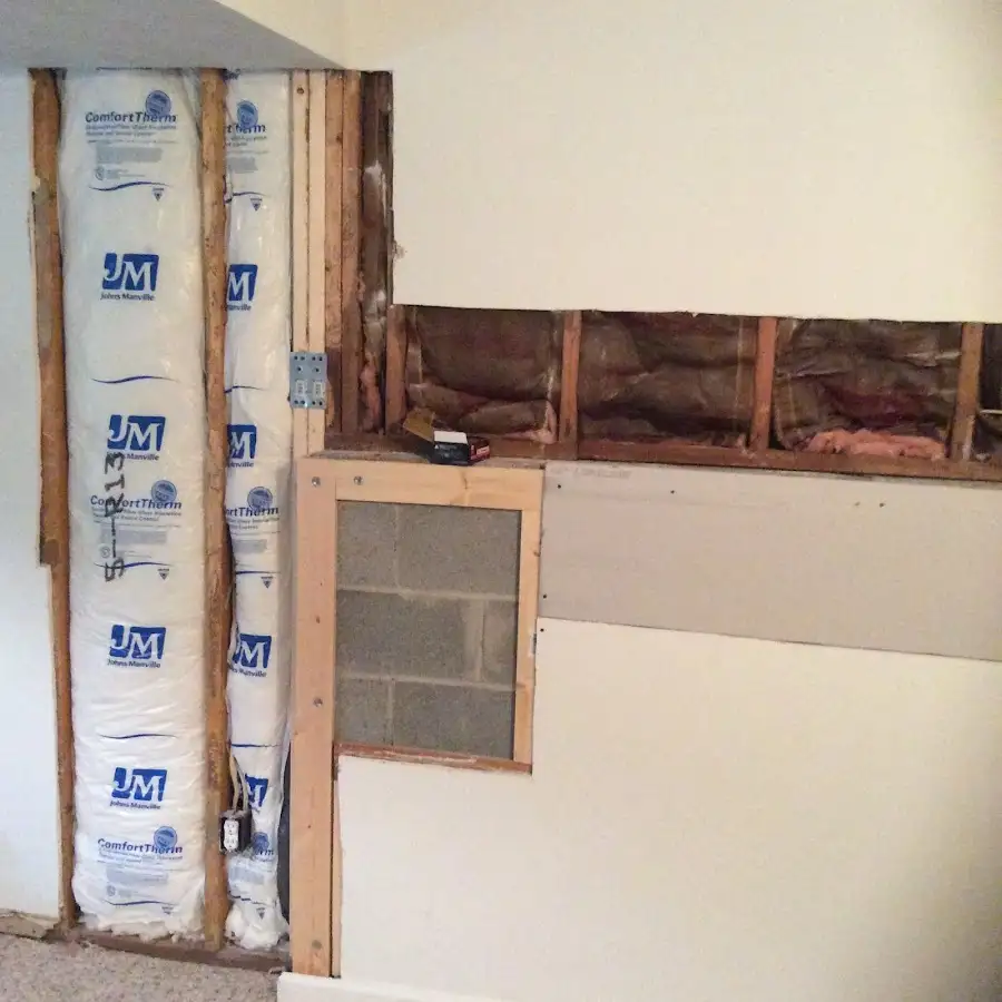 Wall insulation replacement during Odor Removal & Deodorization in Ontario